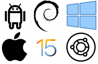 Icons alle Plattformen