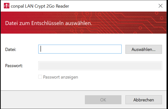 Screenshot_Reader_20_D Screenshot conpal LAN Crypt 2Go Reader